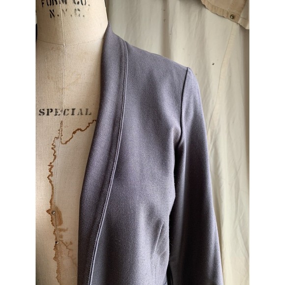 Eileen Fisher Womens Brown Open Front Jacket Sz US XS Viscose/Nylon EUC - Picture 2 of 7